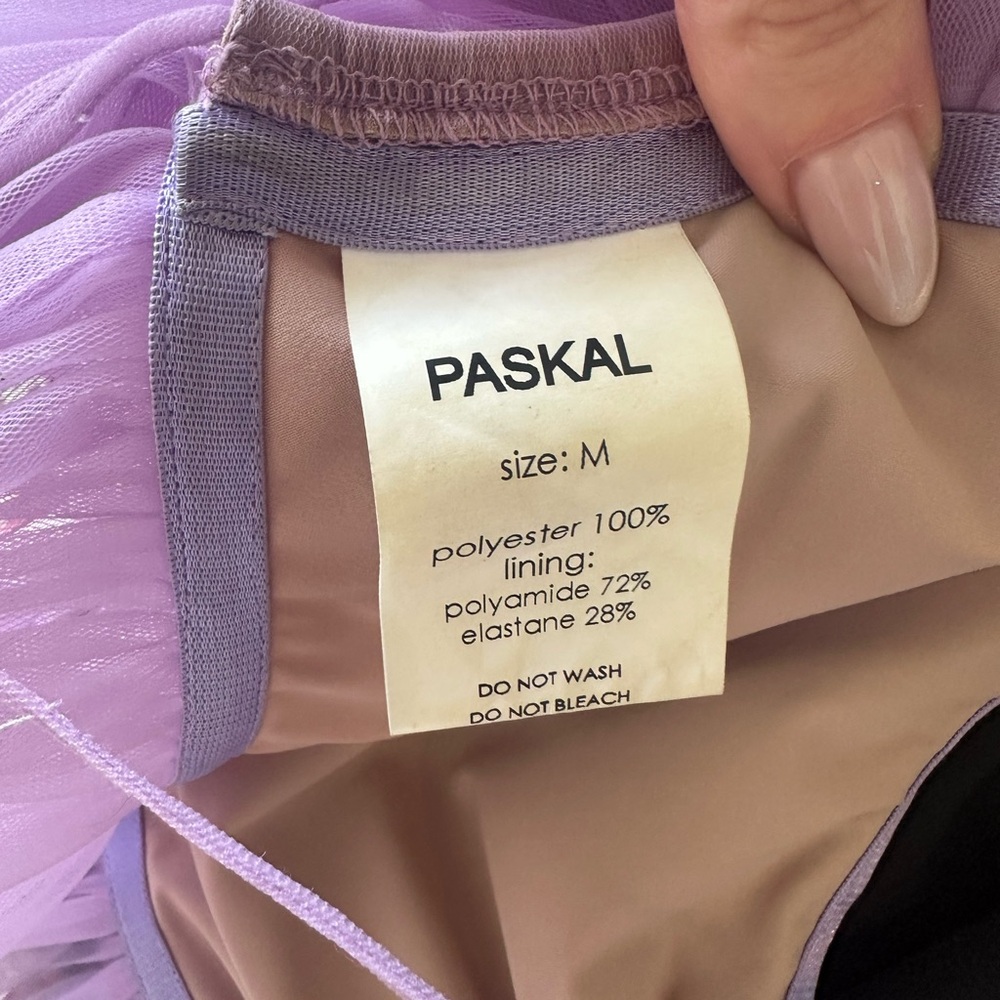 Paskal Multi Color Asymmetrical Mini Skirt/Top Set View 3